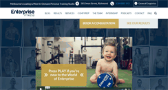 Desktop Screenshot of melbournepersonaltrainers.com